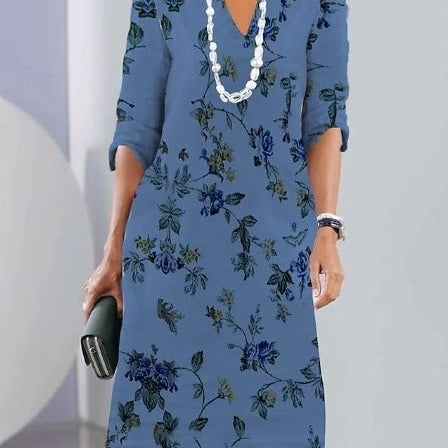 Eleanor | Floral Dress with Stars