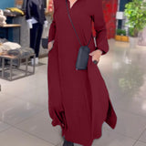 Emmerson - Flared Maxi Dress — view 2