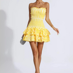 Anya - Mini Dress with Ruffles — view 11