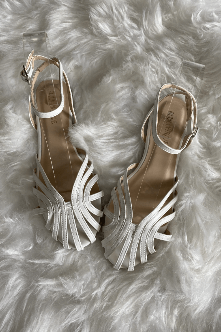 Victoria – Decorated Gold Sandals — view 5