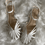 Victoria – Decorated Gold Sandals — view 5