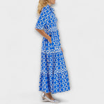 Juliana | Midi Dress with Chain Pattern — view 6