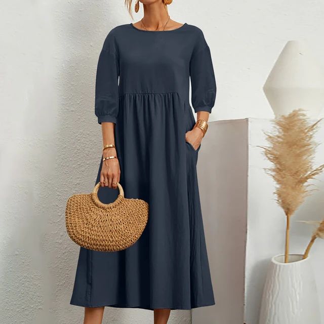 Marissa | Elegant and Fitted Dress — view 3