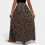 Leopard Midi Skirt — view 2