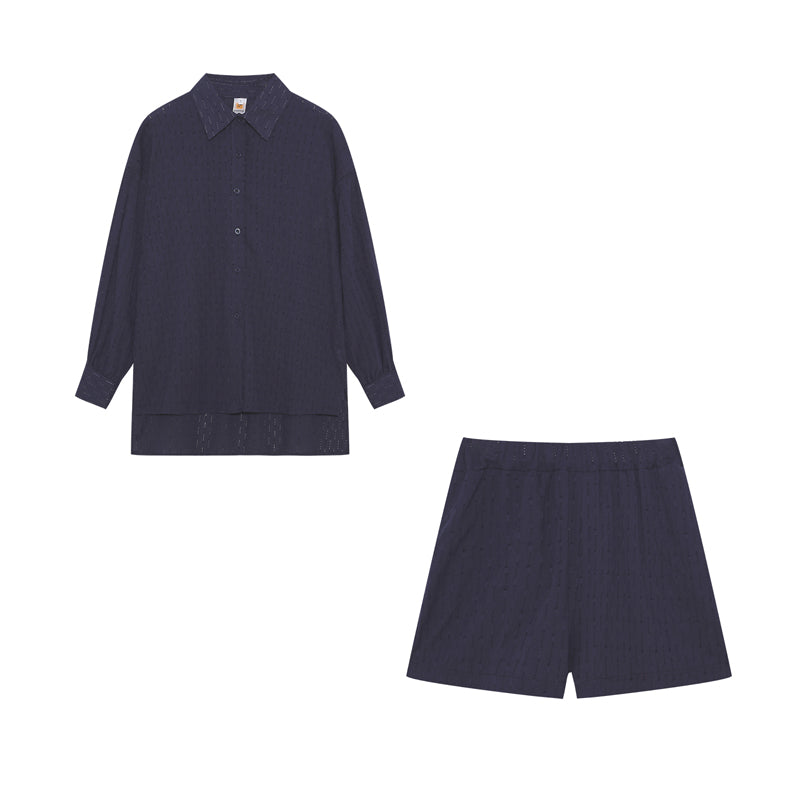 Elizabeth - Lightweight Set with Shirt and Shorts — view 14