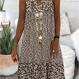 AYLA | SLEEVELESS DRESS WITH V-NECK — view 2