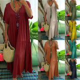 Maelis | Cotton and Linen Dress