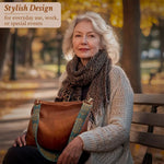 Greta – Vintage Leather Shoulder Bag — view 6