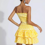 Anya - Mini Dress with Ruffles — view 12