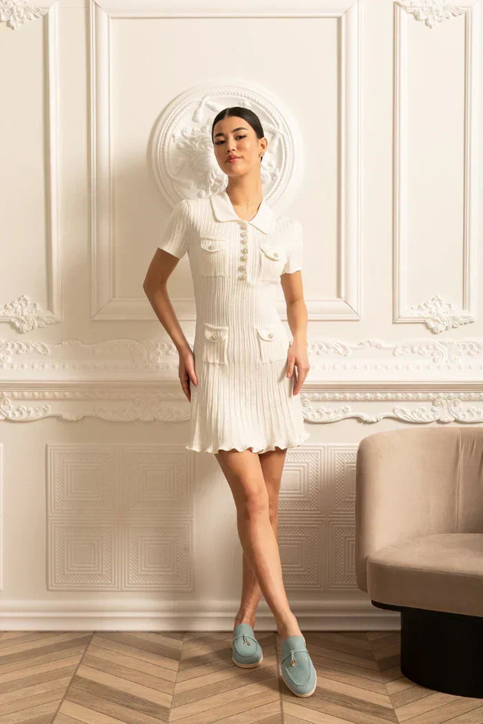 Rosa - Elegant Mini Dress — view 5