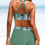 Janette - High-Waisted Ribbed Bikini — view 8