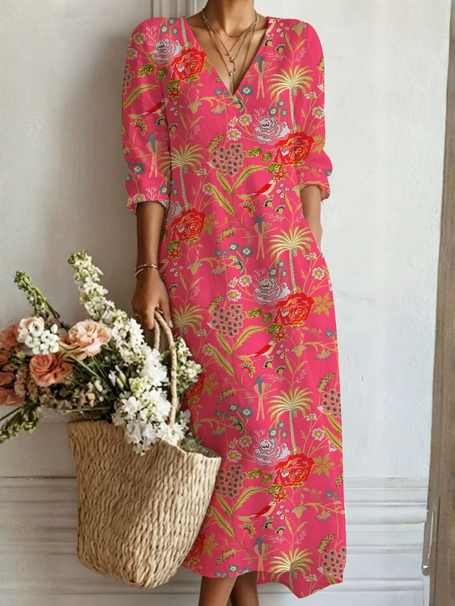 Angela – Boho Maxi Dress