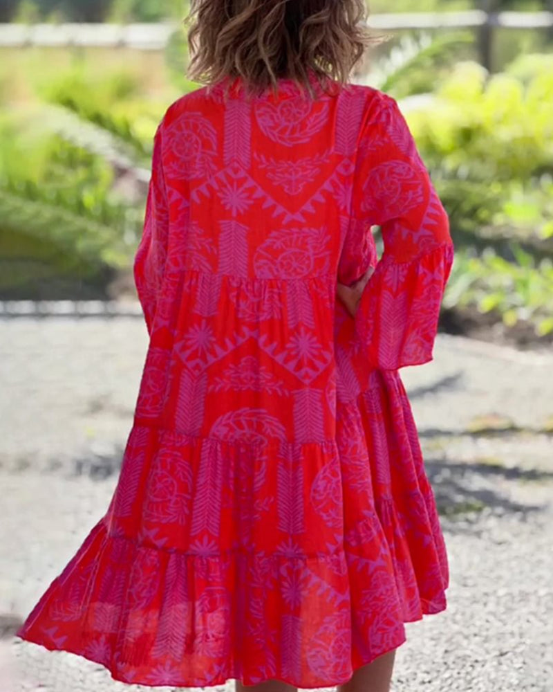 Joyce - Elegant Boho-Chic Dress — view 4