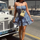 Cerys - Mini Dress with Ruffles — view 16