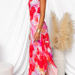 Kacie - Pleated Summer Maxi Dress — view 3