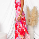 Kacie - Pleated Summer Maxi Dress — view 3