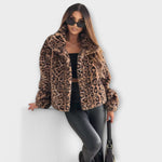 Piper - Leopard Print Coat — view 5