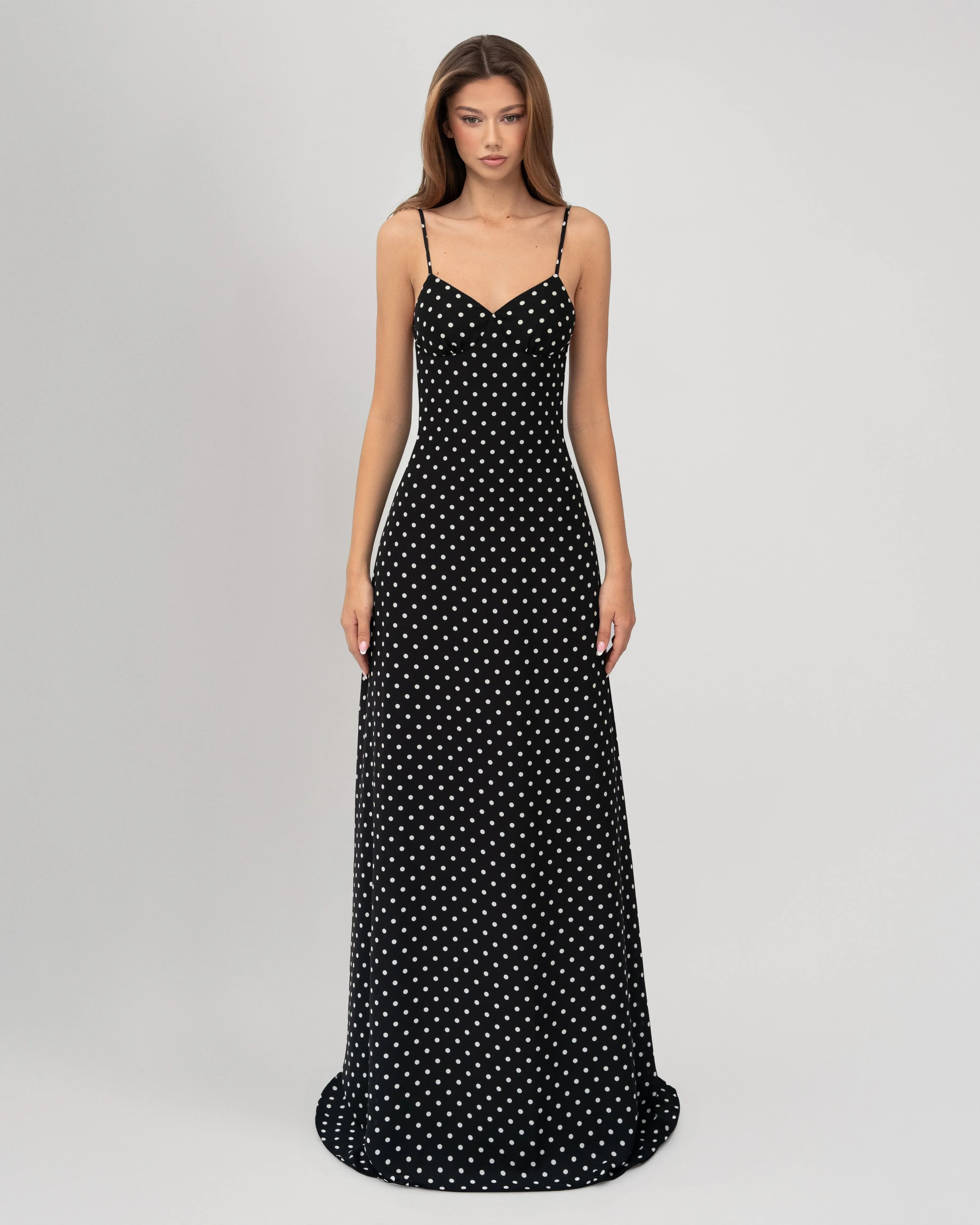 Midnight Muse Polka Maxi — view 6
