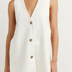 Fiona - Sleeveless Set with Buttons — view 4