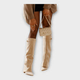 Tall Boots with Elegant Design — view 12