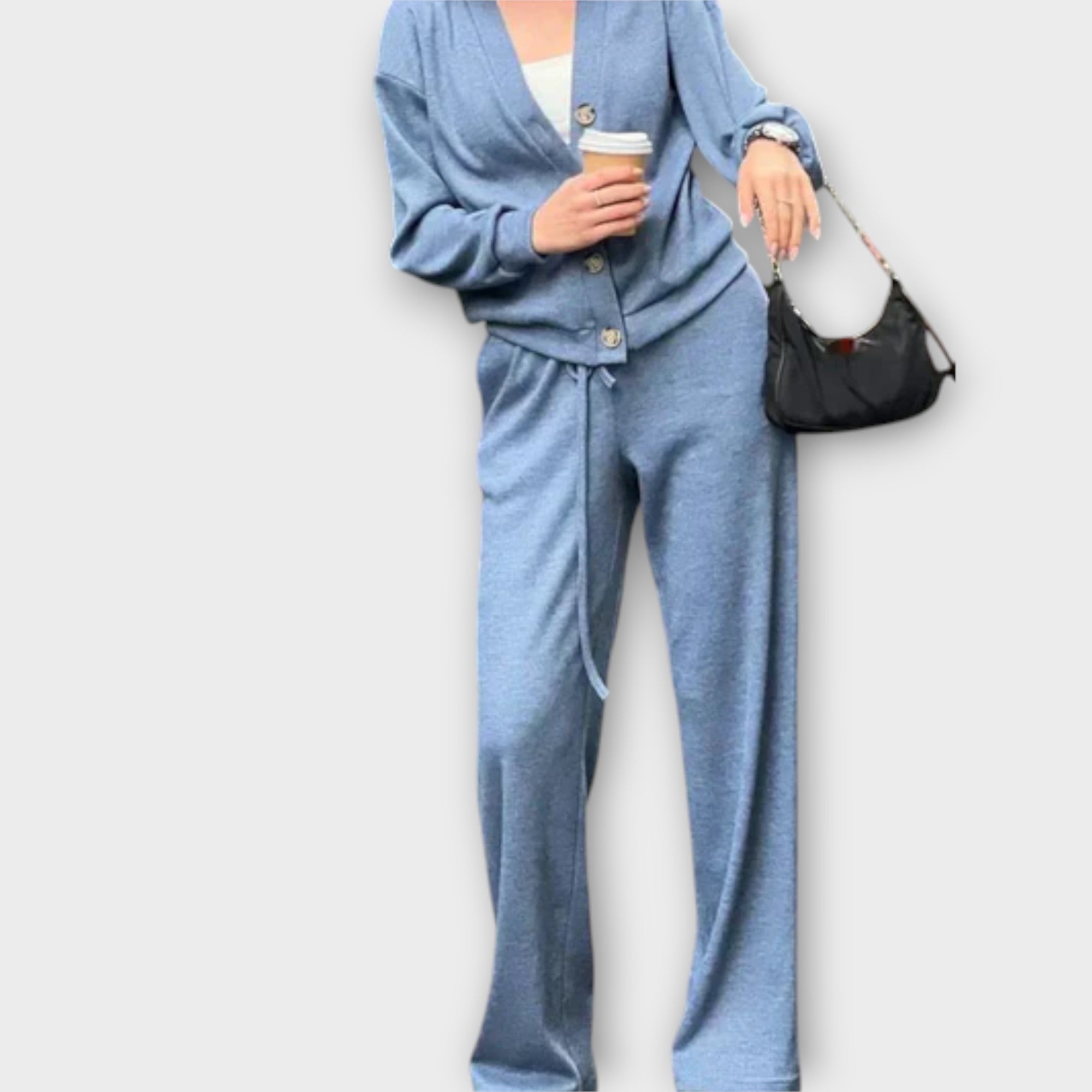 Coral - Coat and Pants Set — view 4