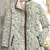 Winnie™ | Quilted Jacket with Scattered Flowers