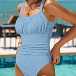 Laluna® | One-Piece Swimsuit in Solid Colour — view 10