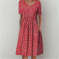 Hailey | Elegant and Casual Floral Dress with Pockets — view 7