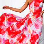 Kacie - Pleated Summer Maxi Dress — view 4