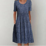 Hailey | Elegant and Casual Floral Dress with Pockets — view 8