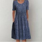 Hailey | Elegant and Casual Floral Dress with Pockets — view 8