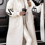 Rosa - Elegant Cardigan Coat — view 3