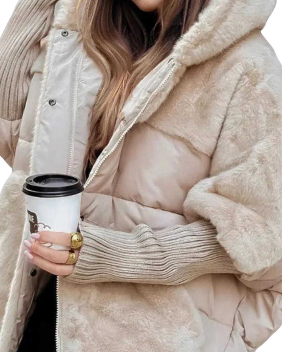 Tia - Padded Hooded Coat — view 8