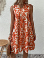 TASHA | Fluid and Balanced Midi Dress — view 3