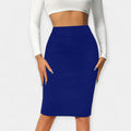 High-Waisted Office Skirt — view 7