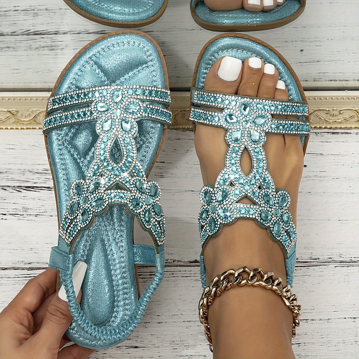 Jenny™ - Stylish Bohemian Sandals — view 11