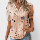 Emily - Blouse with V-Neck — view 2