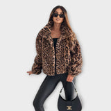 Piper - Leopard Print Coat — view 2