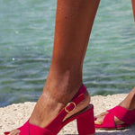 Celine – Light Blue Summer Sandals — view 5