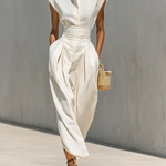 Jada | Lapel Waist Maxi Dress