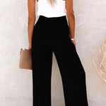 Riana - High-Waisted Relaxed Pants — view 9