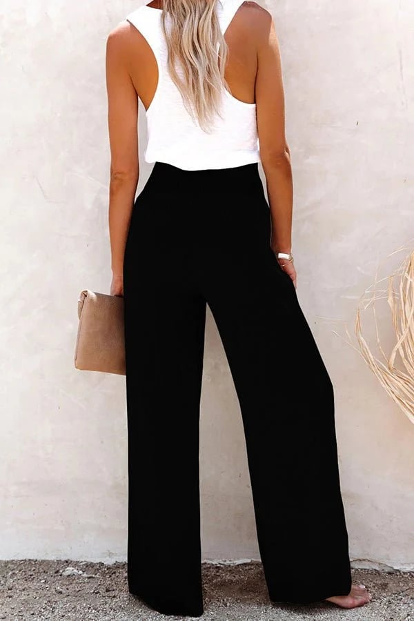 Riana - High-Waisted Relaxed Pants — view 9