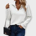Kate - Elegant Knit Sweater — view 2