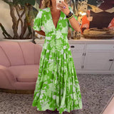 Floriana - Vibrant Floral Dress — view 3
