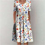 Hailey | Elegant and Casual Floral Dress with Pockets