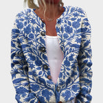 Waimarie - Autumn Floral Cardigan