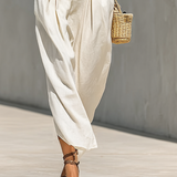 Jada | Lapel Waist Maxi Dress — view 4
