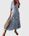 Amalia | Boho Vintage Maxi Dress for Summer