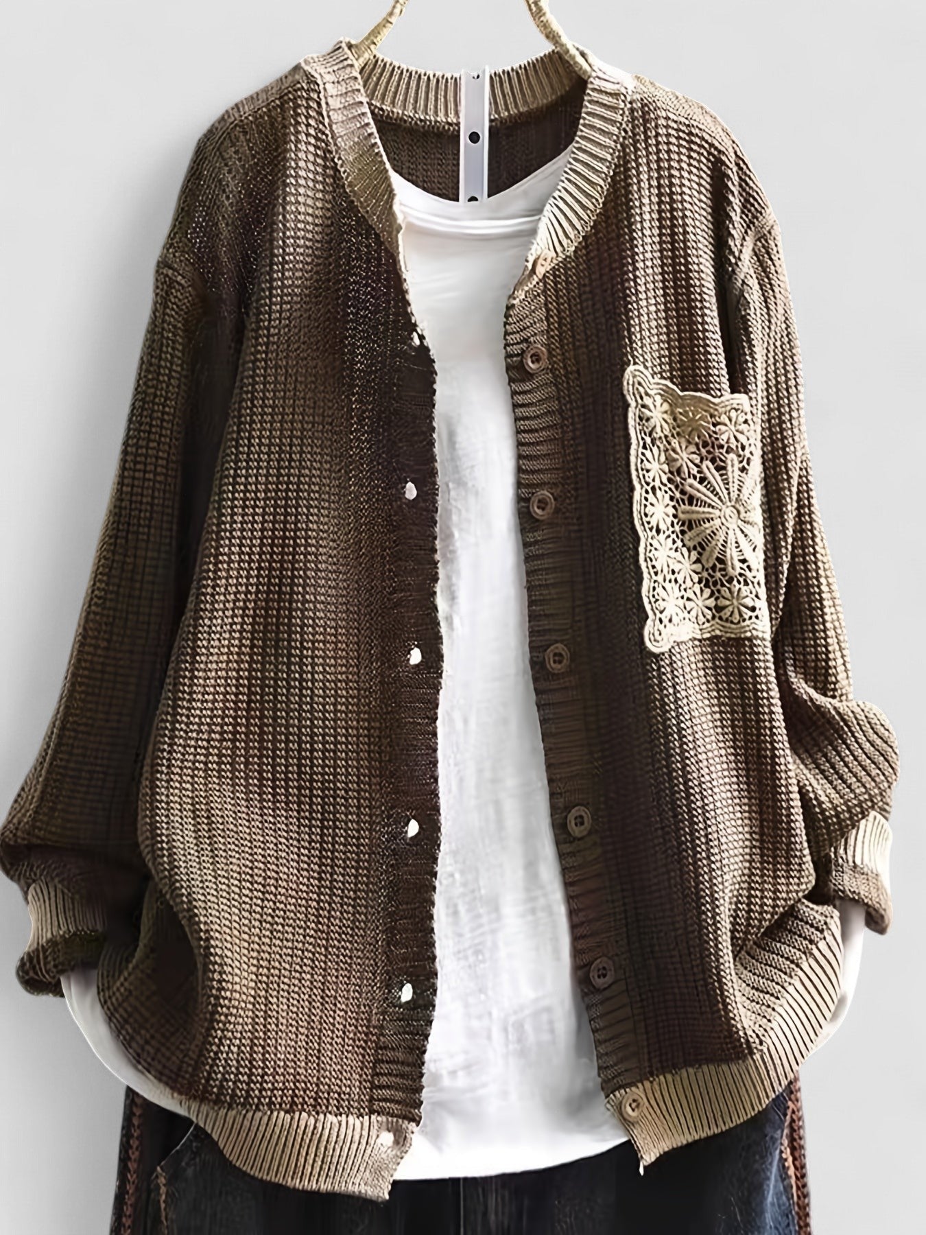 Mihiata - Knit Coat with Pockets
