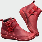 Premium Orthopaedic Leather Ankle Boots — view 2